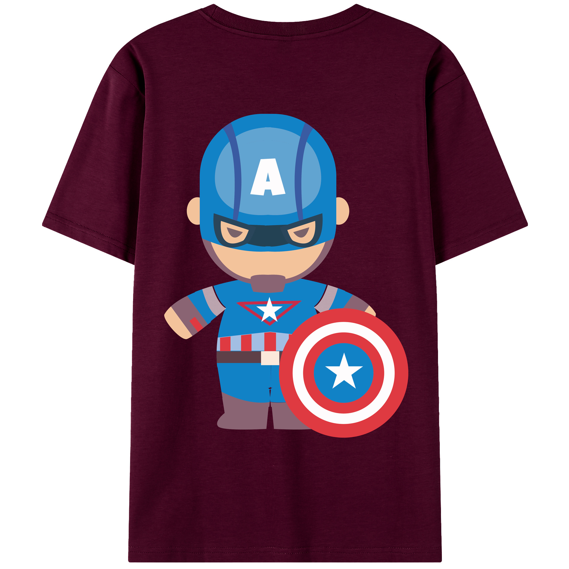 （画像用） アベンジャーズ The Avengers レディース半袖Tシャツ(バックプリント)